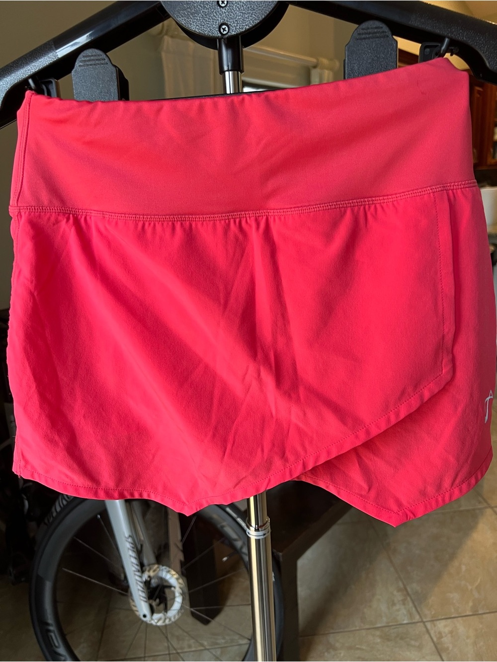 AthleticDNA XS Peach Coral Orange-Pink Athletic Skort with Built-In Shorts  ♥️